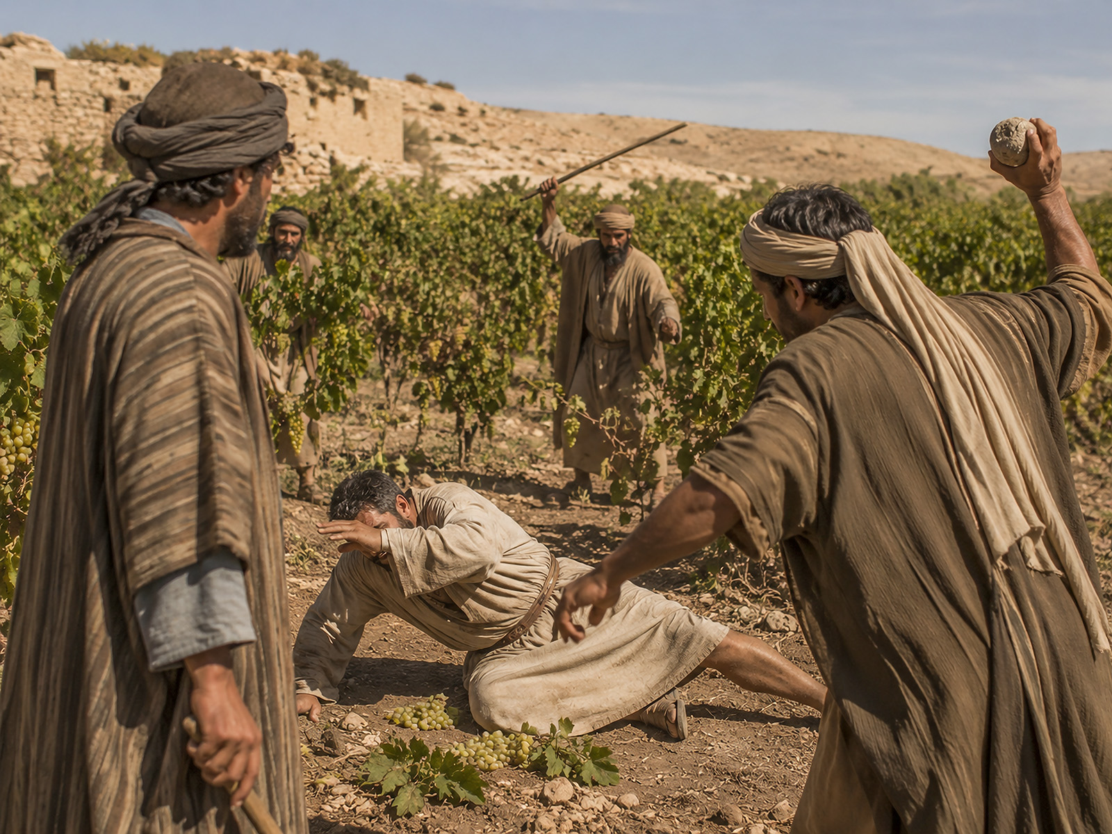 Parable of the Wicked Husbandmen (tenants).